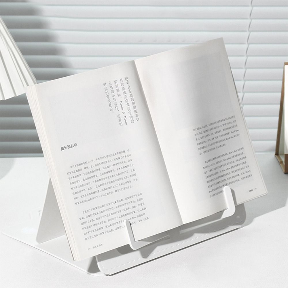 Desk Setup Shelves - Simple Portable Reading Rack Fold Music