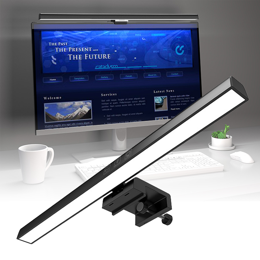 LED Monitor Light Bar 33cm 50c - Desk Setup On Bed ulasan dan harga
