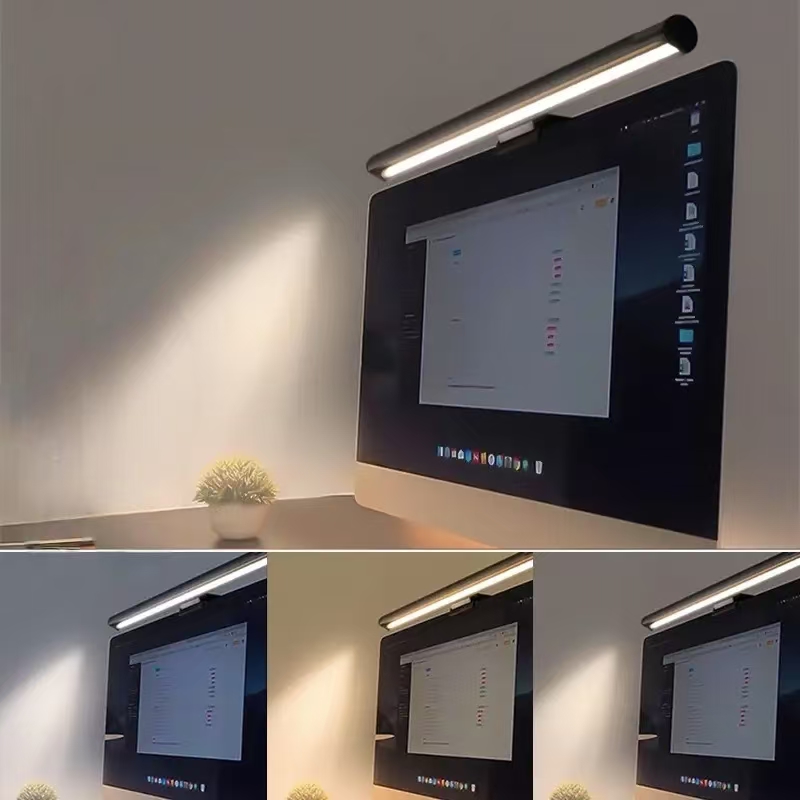 Eye-Friendly LED Monitor Light - Desk Setup On Bed ulasan dan harga
