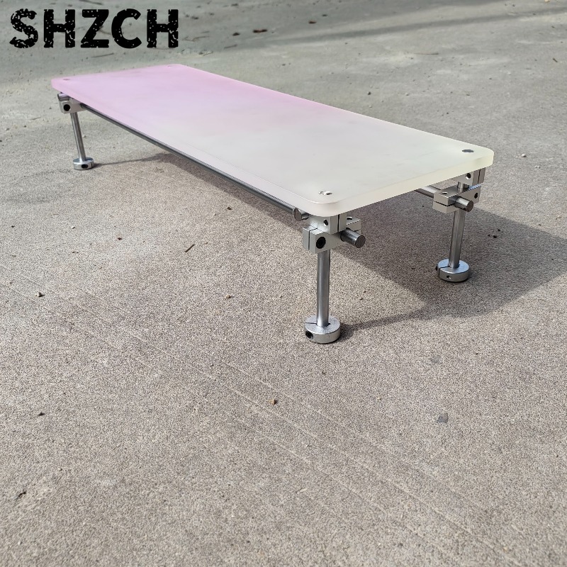 ‌Aesthetic Pink Gradient Acryl - Desk Setup Laptop And Monitor ulasan dan harga
