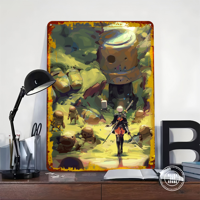 Nier Automata: 2B in Forest Me - Desk Setup Art ulasan dan harga