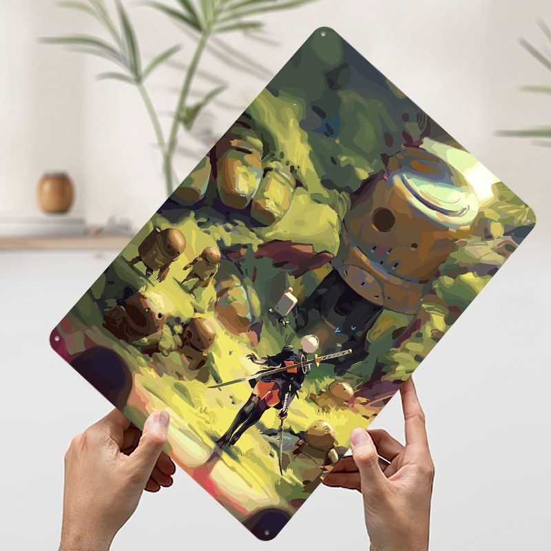 Nier Automata: 2B in Forest Me - Desk Setup Art ulasan dan harga