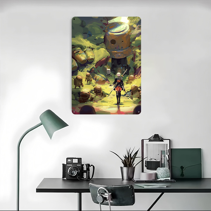 Nier Automata: 2B in Forest Me - Desk Setup Art ulasan dan harga