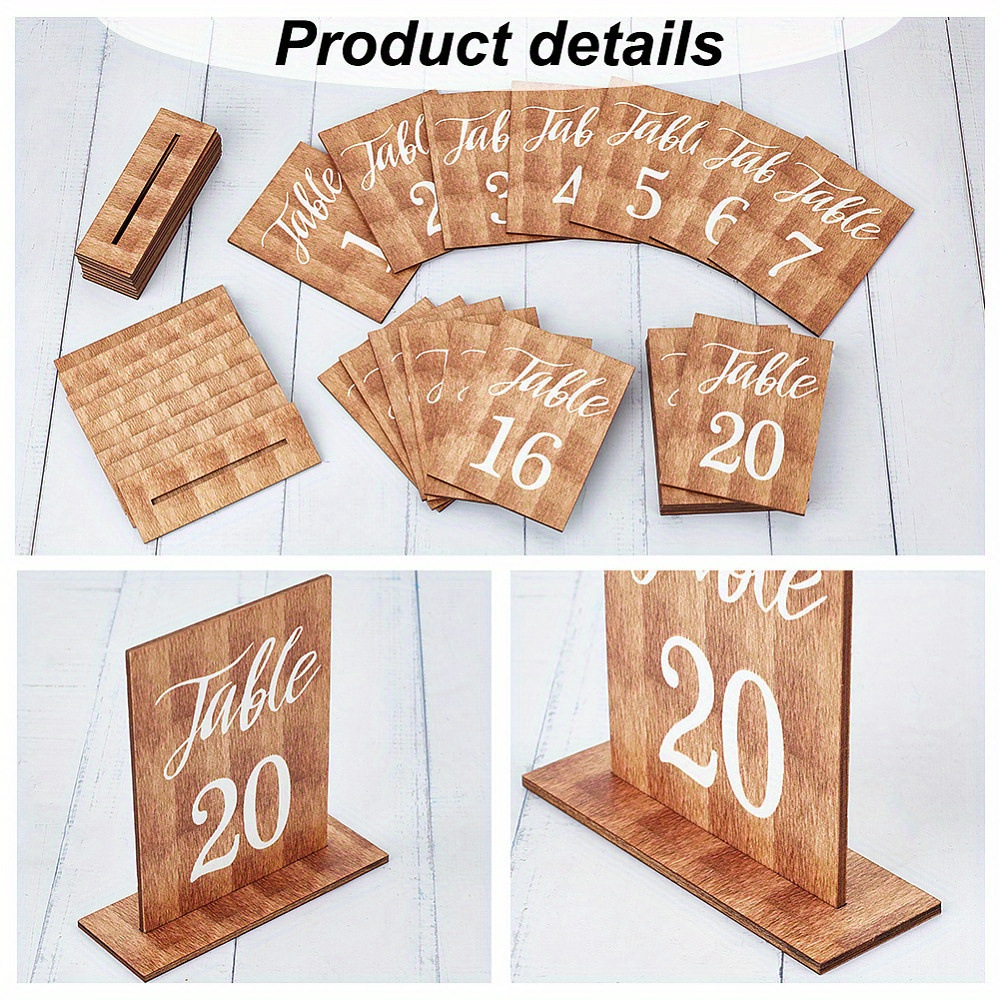 20pcs Elegant Flat Printed Woo - Desk Setup Design ulasan dan harga