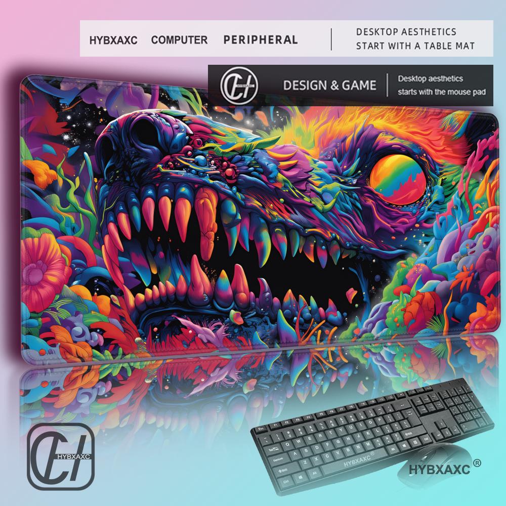 HYBXAXC Psychedelic Monster De - Desk Setup Art ulasan dan harga