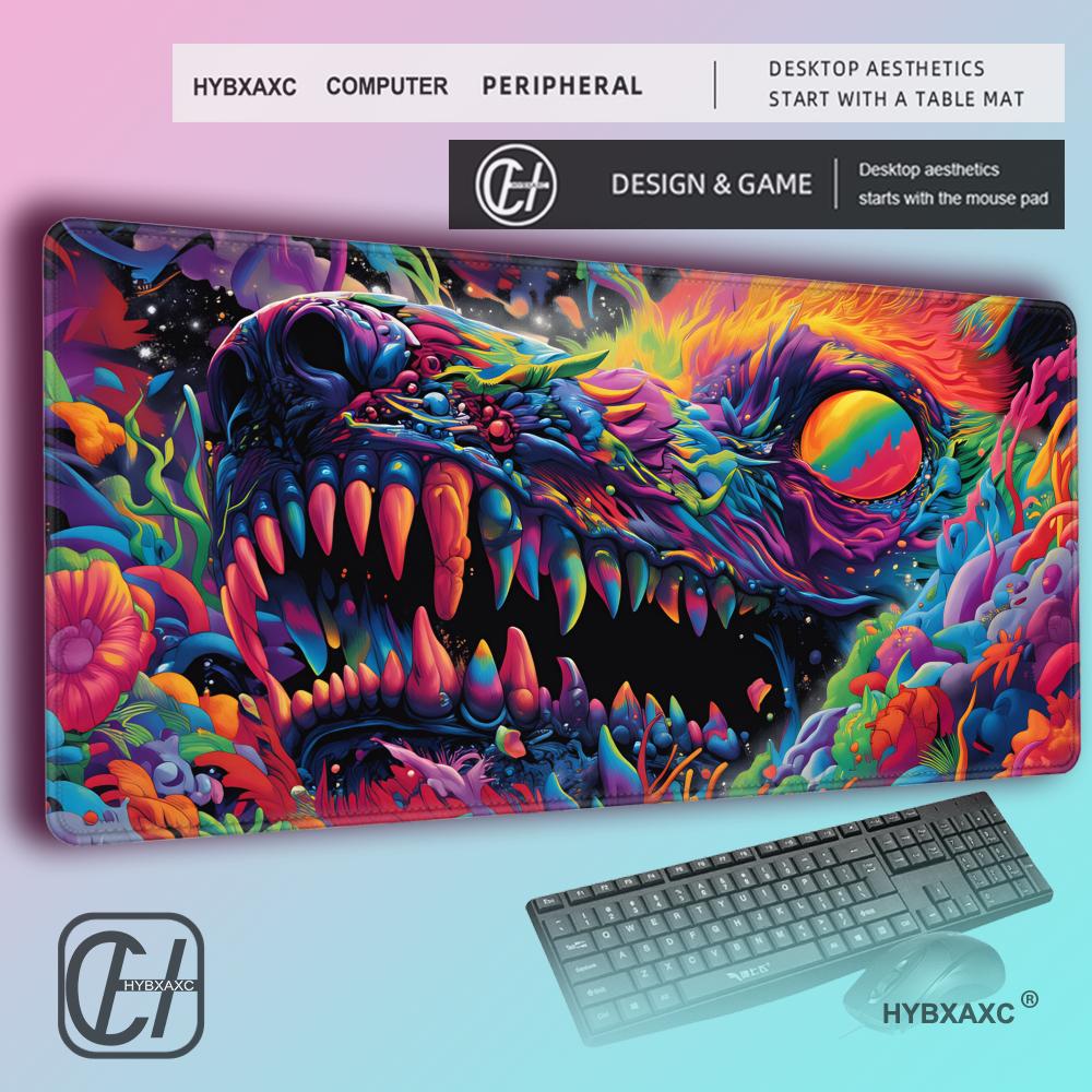 HYBXAXC Psychedelic Monster De - Desk Setup Art ulasan dan harga