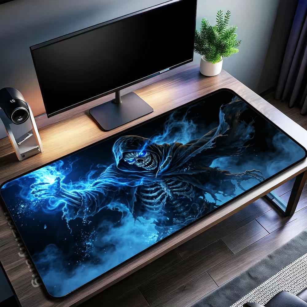 Mysterious Blue Lightning Ghos - Desk Setup Dark ulasan dan harga