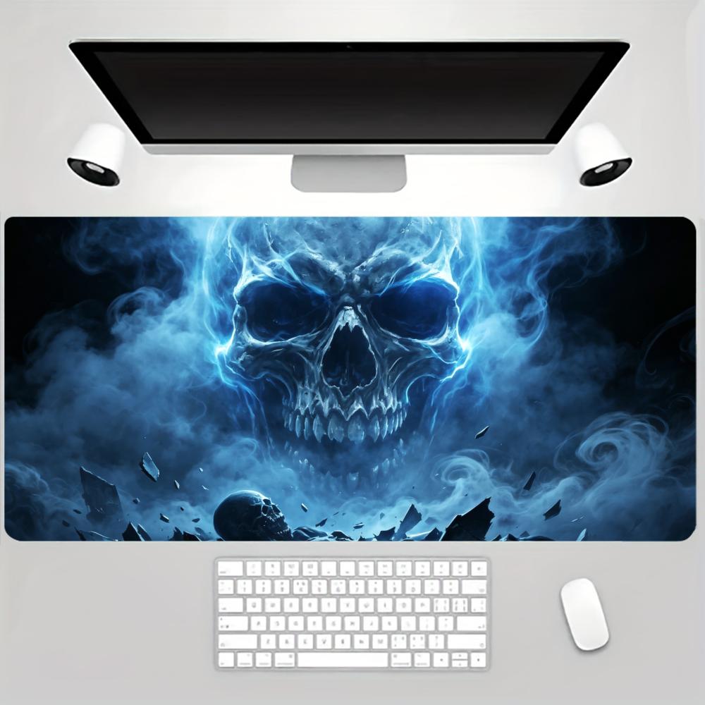 Mysterious Blue Lightning Ghos - Desk Setup Dark ulasan dan harga
