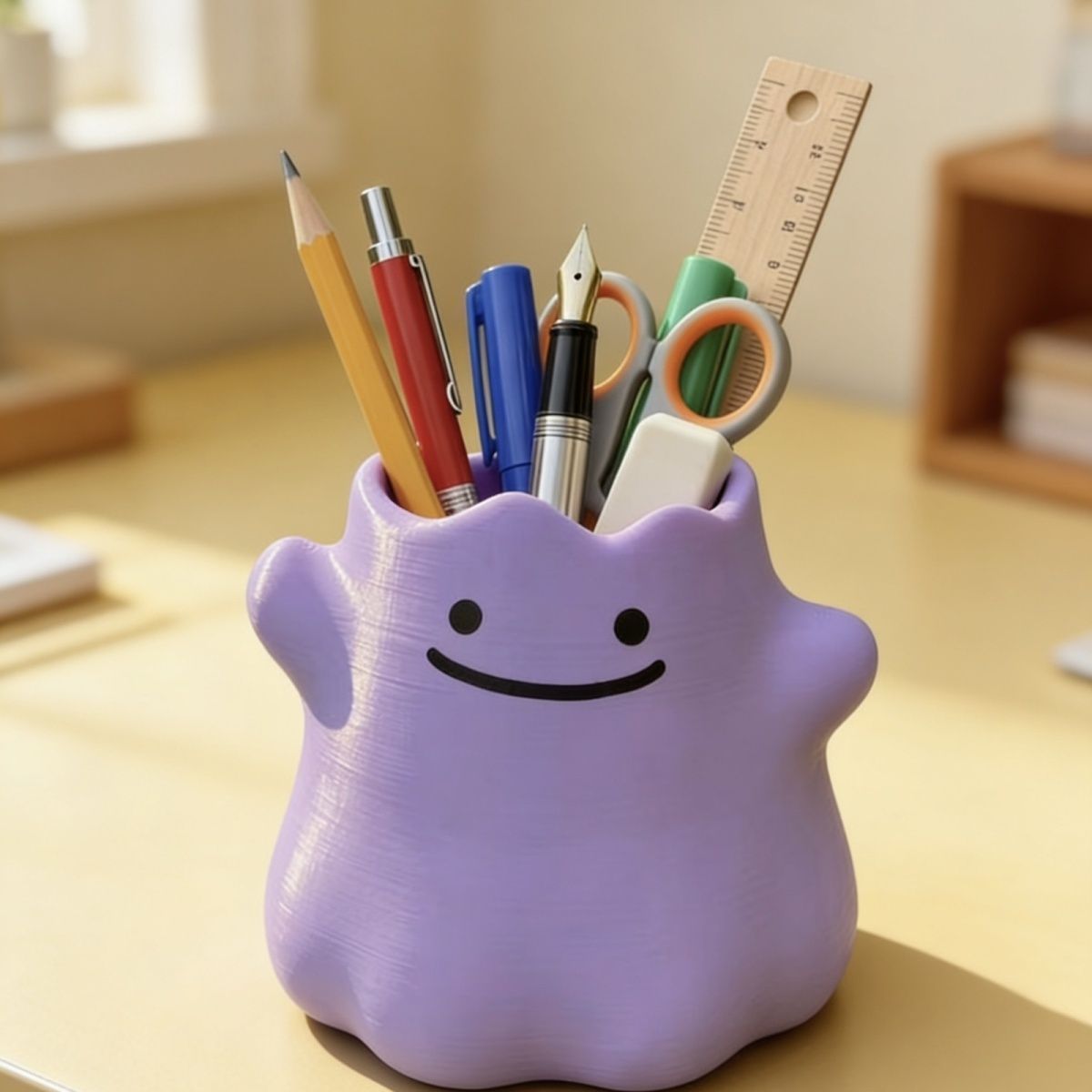 Pokemon Ditto Pen Holder Creat - Desk Setup Organization ulasan dan harga