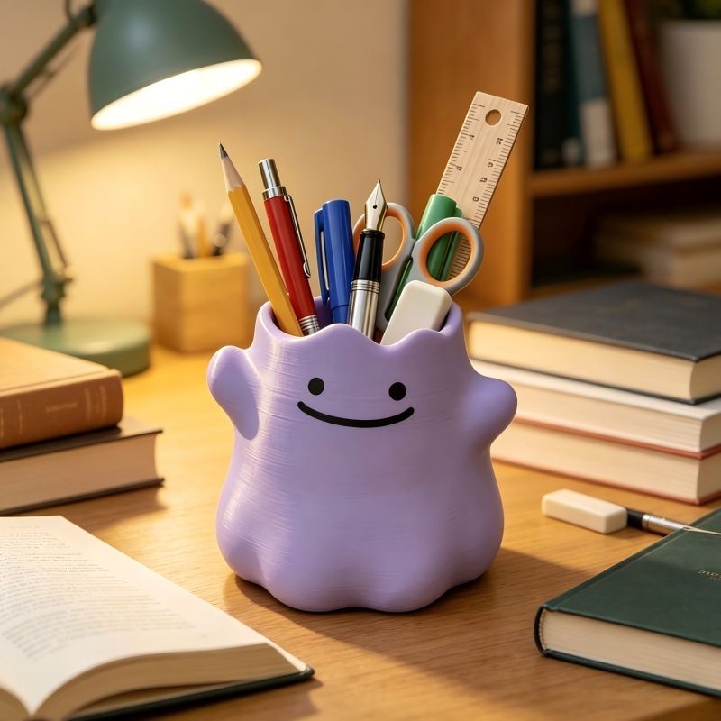Pokemon Ditto Pen Holder Creat - Desk Setup Organization ulasan dan harga