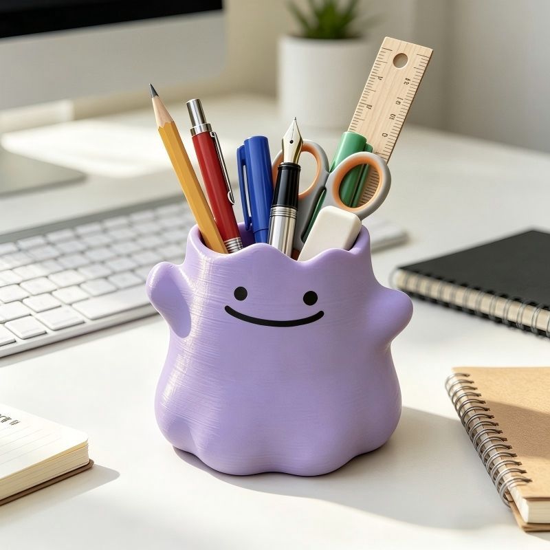 Pokemon Ditto Pen Holder Creat - Desk Setup Organization ulasan dan harga