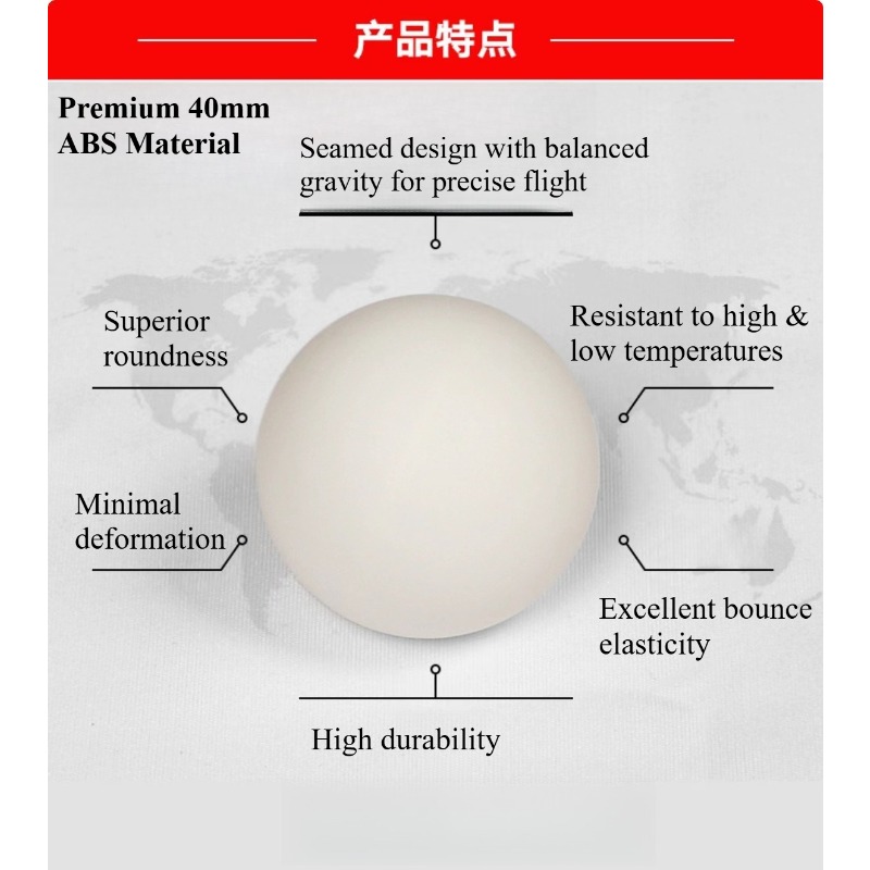 Luminous Table Tennis Balls Gl - Desk Setup Dark ulasan dan harga