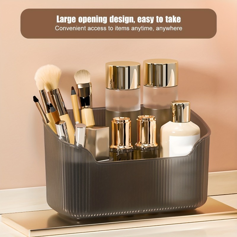 Multi-Functional Cosmetic Stor - Desk Setup Shelves ulasan dan harga