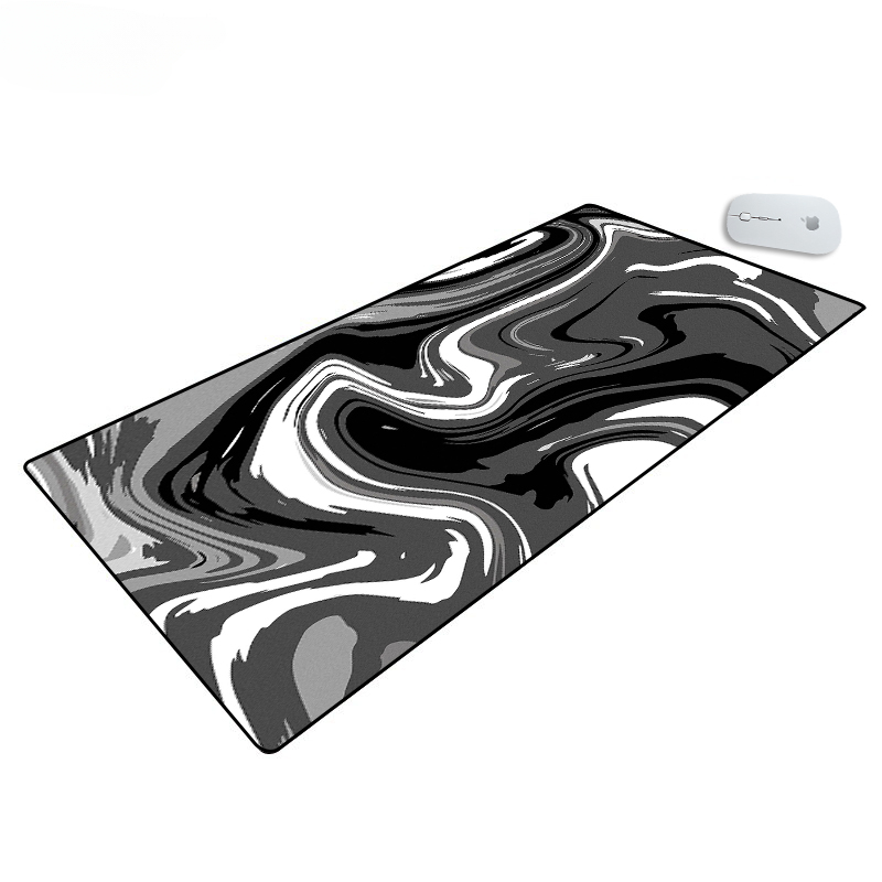 Large Mat Mouse Pad Fluid Art  - Desk Setup Art ulasan dan harga