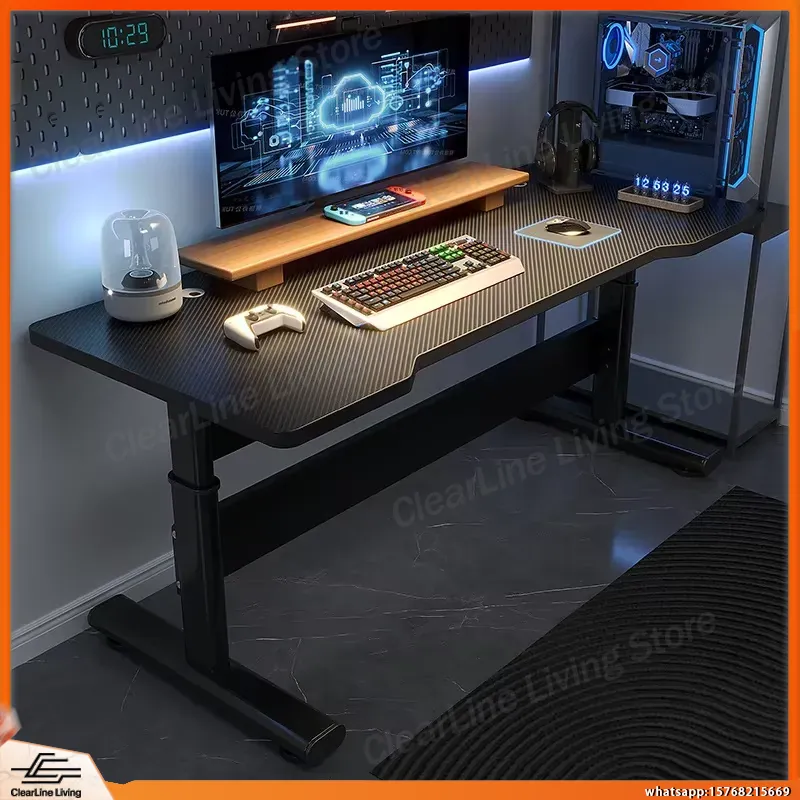 Adjustable Height Electric Sta - Desk Setup Ergonomics ulasan dan harga