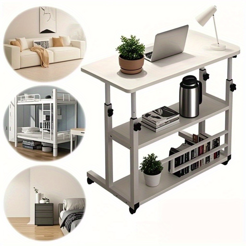 Multifunctional Folding Table  - Desk Setup Shelves ulasan dan harga