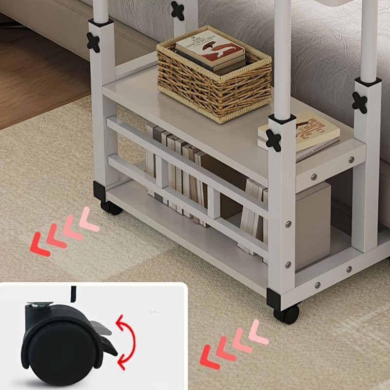 Multifunctional Folding Table  - Desk Setup Shelves ulasan dan harga
