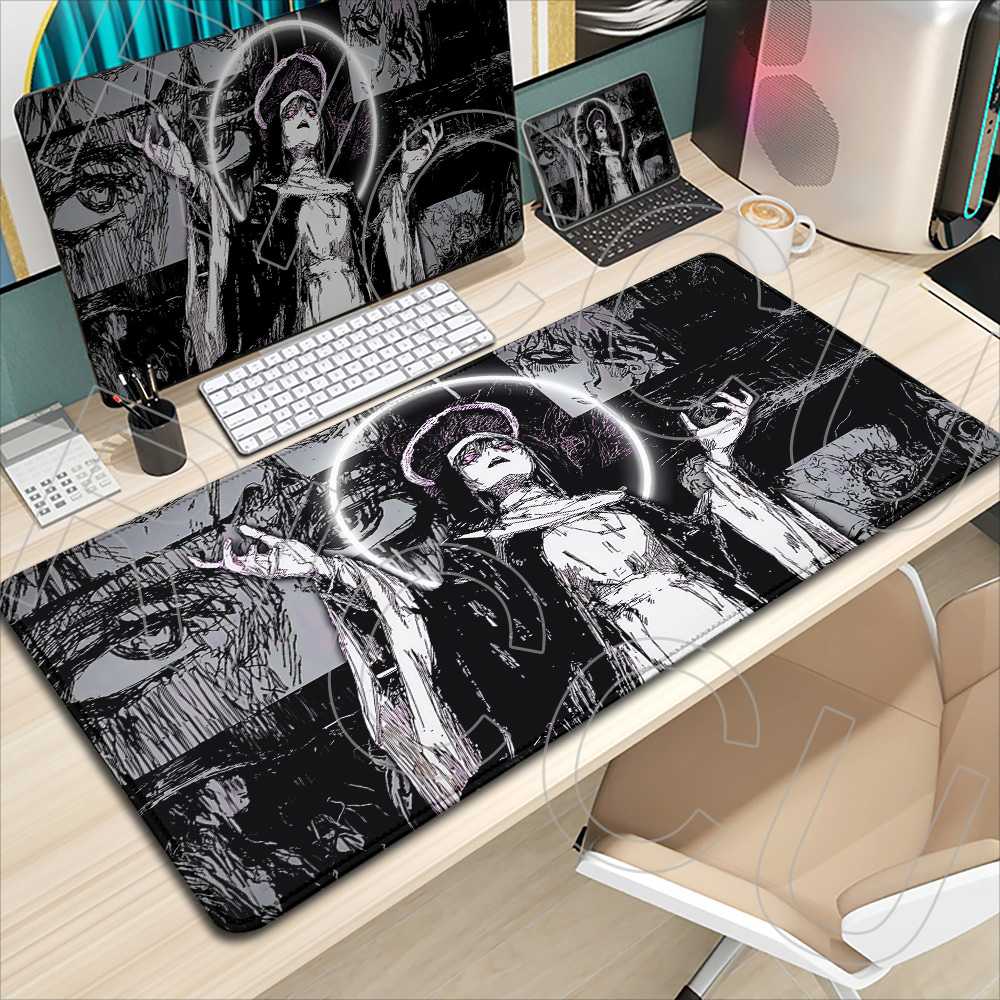 Anime Girl Black Dark style Nu - Desk Setup Dark ulasan dan harga