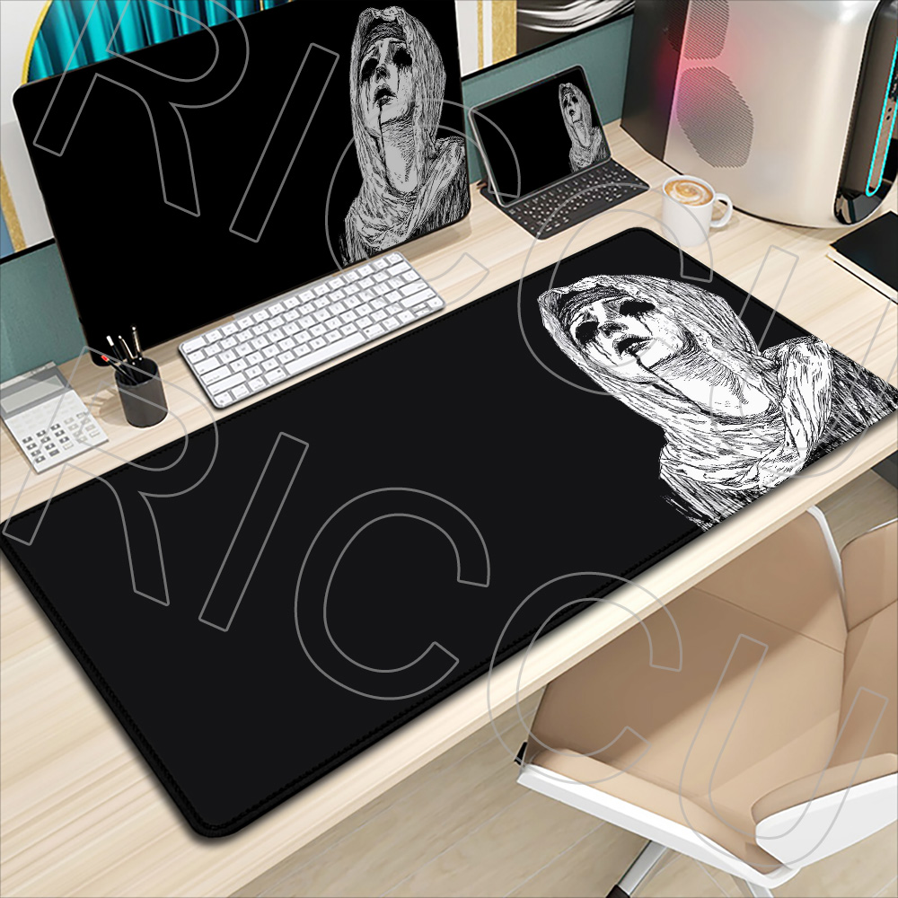 Anime Girl Black Dark style Nu - Desk Setup Dark ulasan dan harga