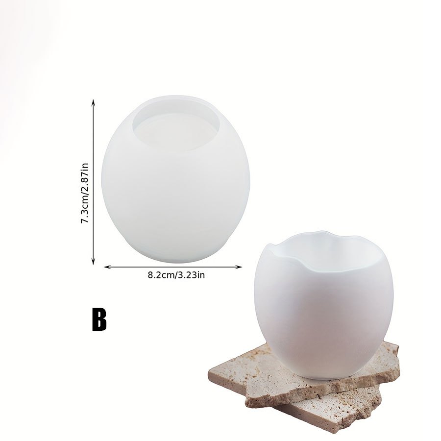 [Resin Mold]  Silicone Egg Mol - Desk Setup Organization ulasan dan harga
