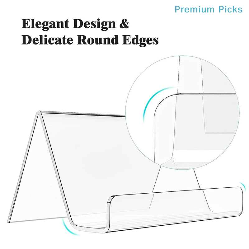 portableTransparent Acrylic De - Desk Setup Shelves ulasan dan harga