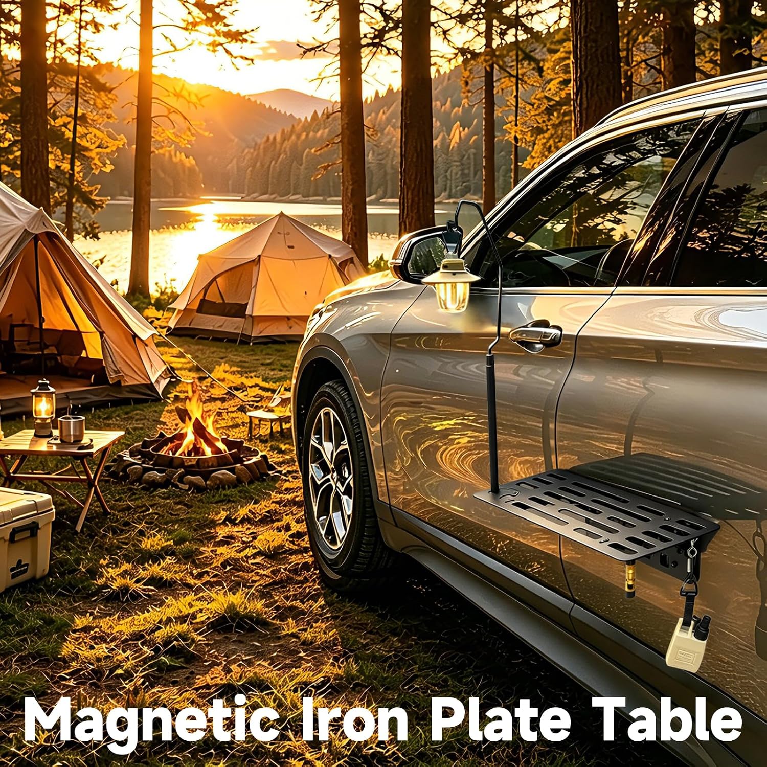 Magnetic Foldable Car Side Tab - Desk Setup Shelves ulasan dan harga