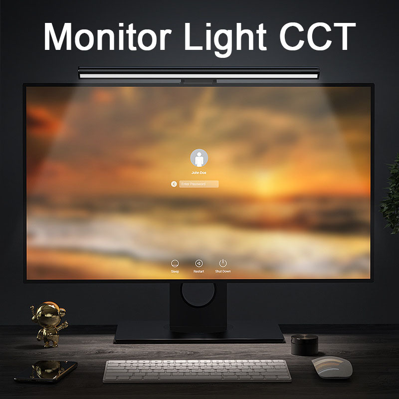 LED Monitor Hanging Desk Light - Desk Setup On Bed ulasan dan harga