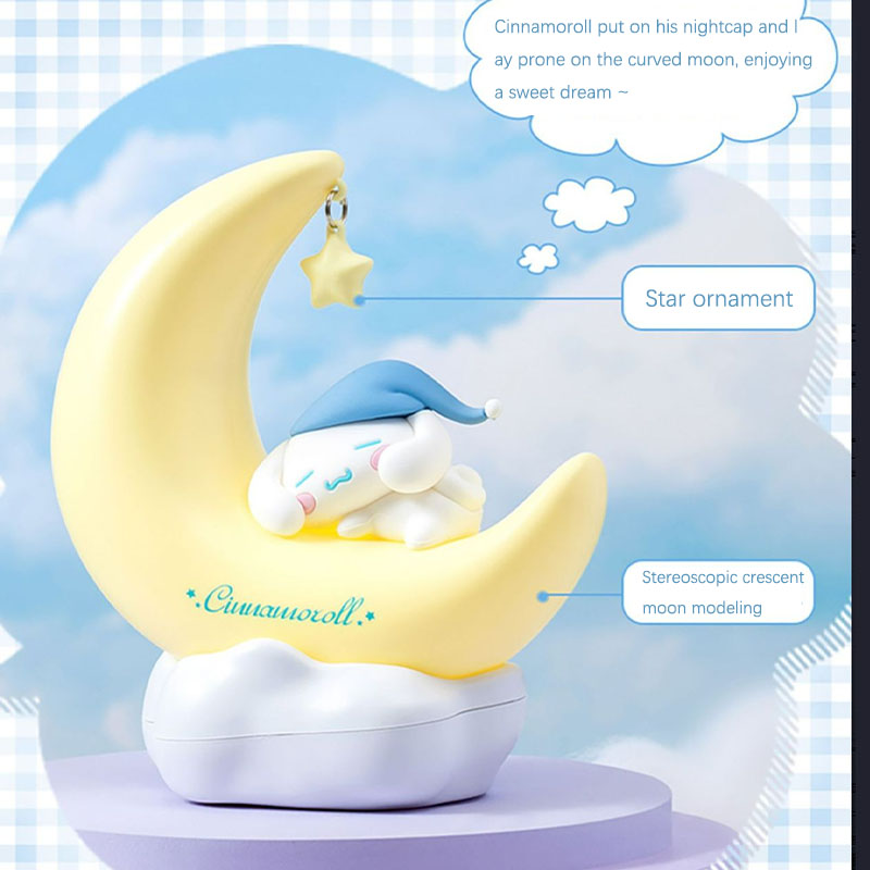 Cinnamoroll Moon Dream LED Nig - Desk Setup Shelves ulasan dan harga