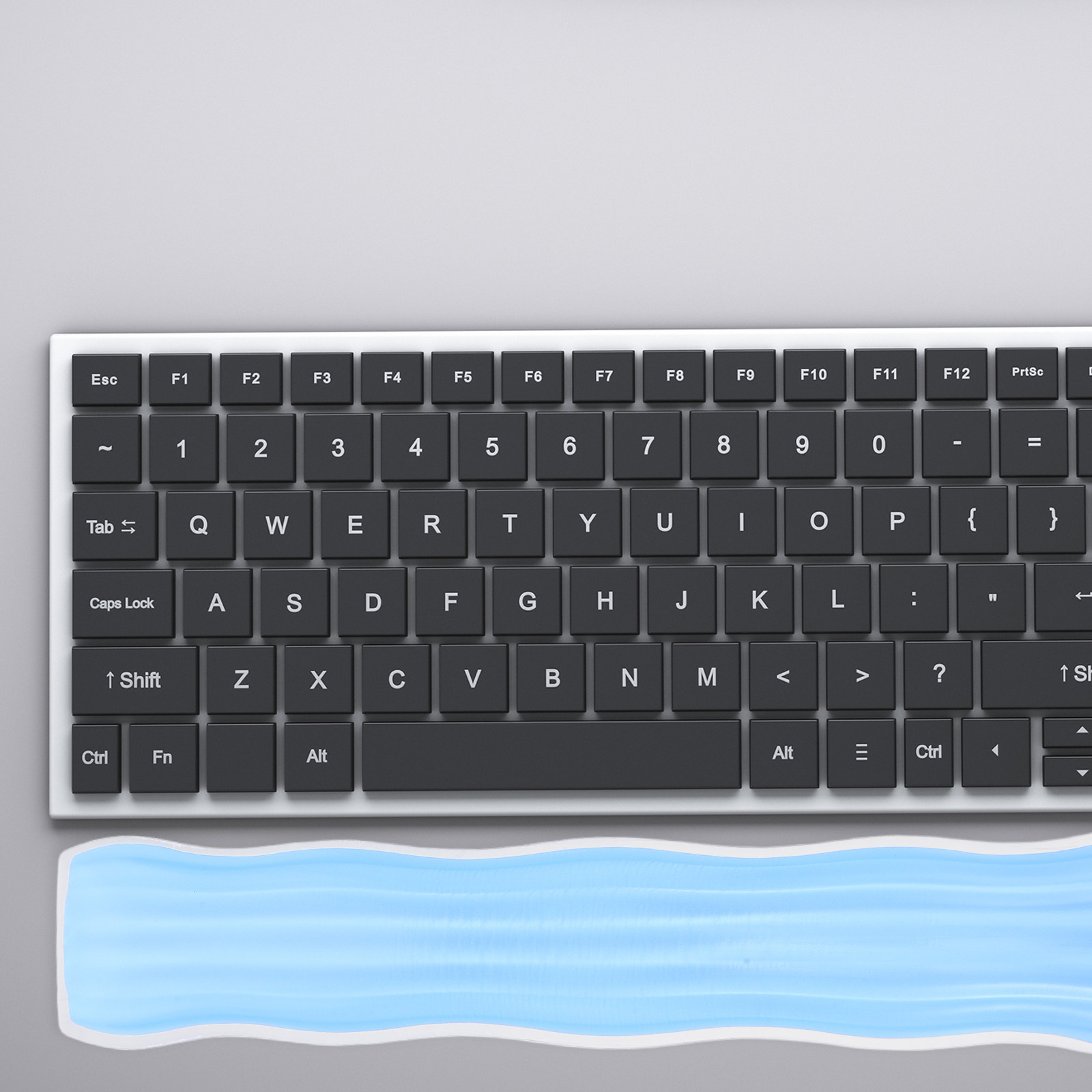 Transparent Silicone Keyboard  - Desk Setup Ergonomics ulasan dan harga