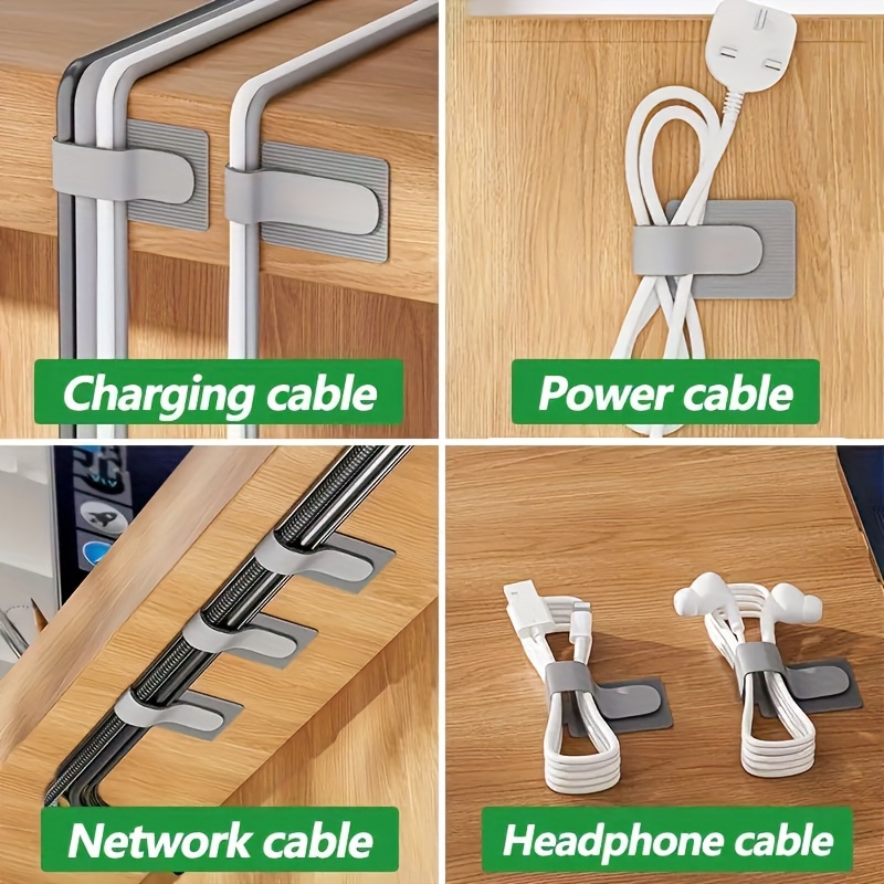 Cable Ties Reusable Straps Vel - Desk Setup Laptop And Monitor ulasan dan harga