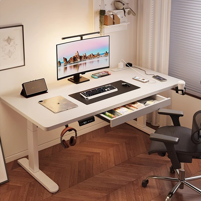 Modern Iron Dual Motor Electri - Desk Setup Ergonomics ulasan dan harga
