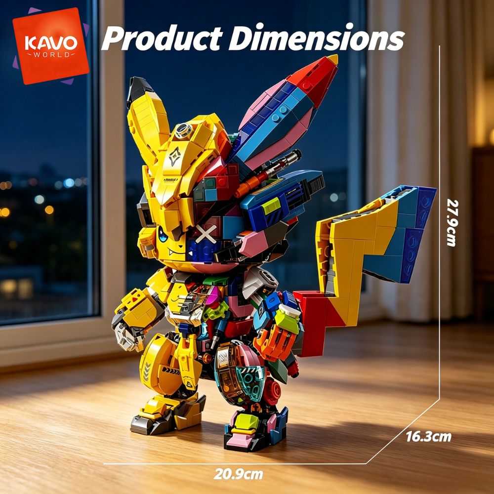 KAVOWORLD 1505PCS Mechanical M - Desk Setup Build ulasan dan harga
