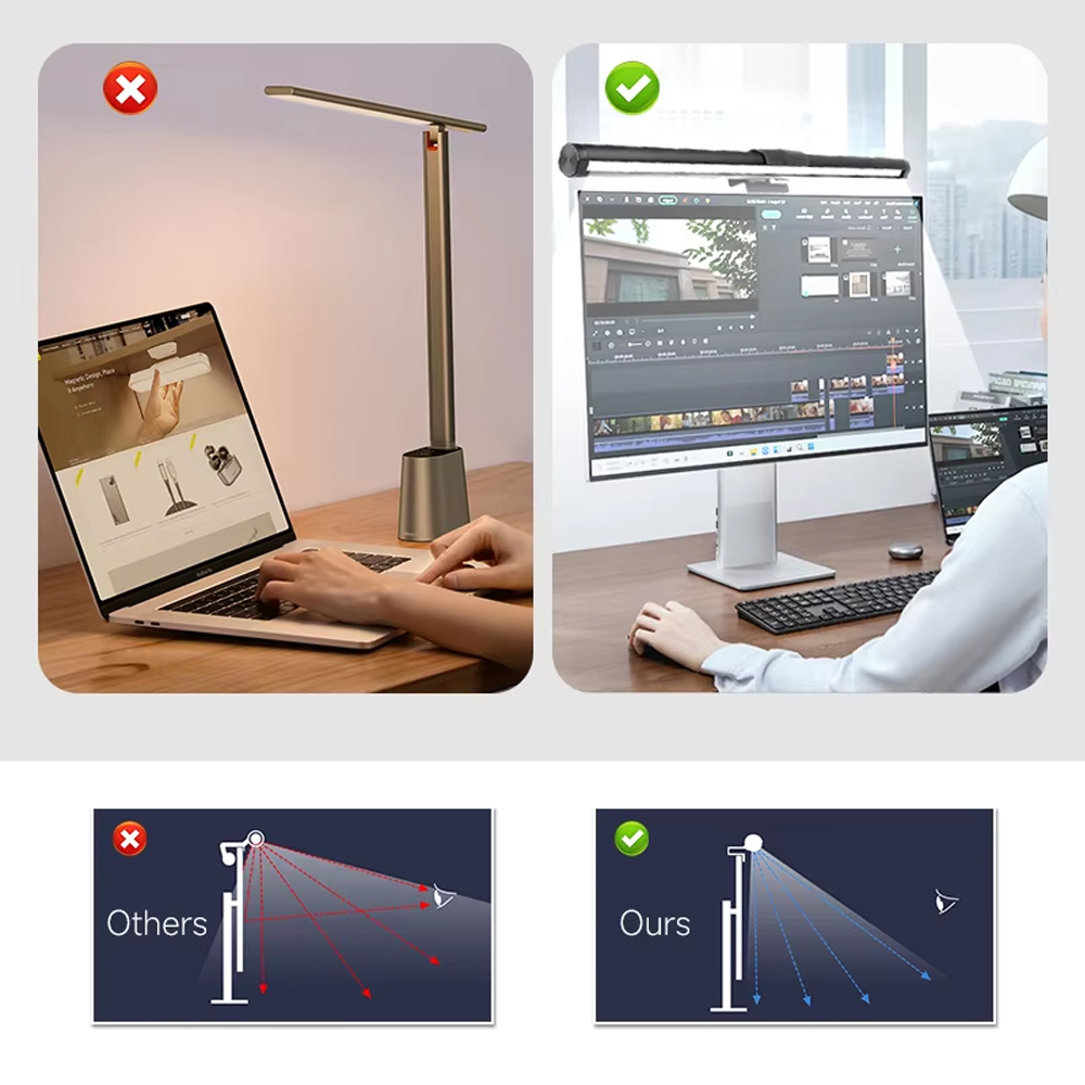 Lightbar Monitor Light Bar Scr - Desk Setup On Bed ulasan dan harga