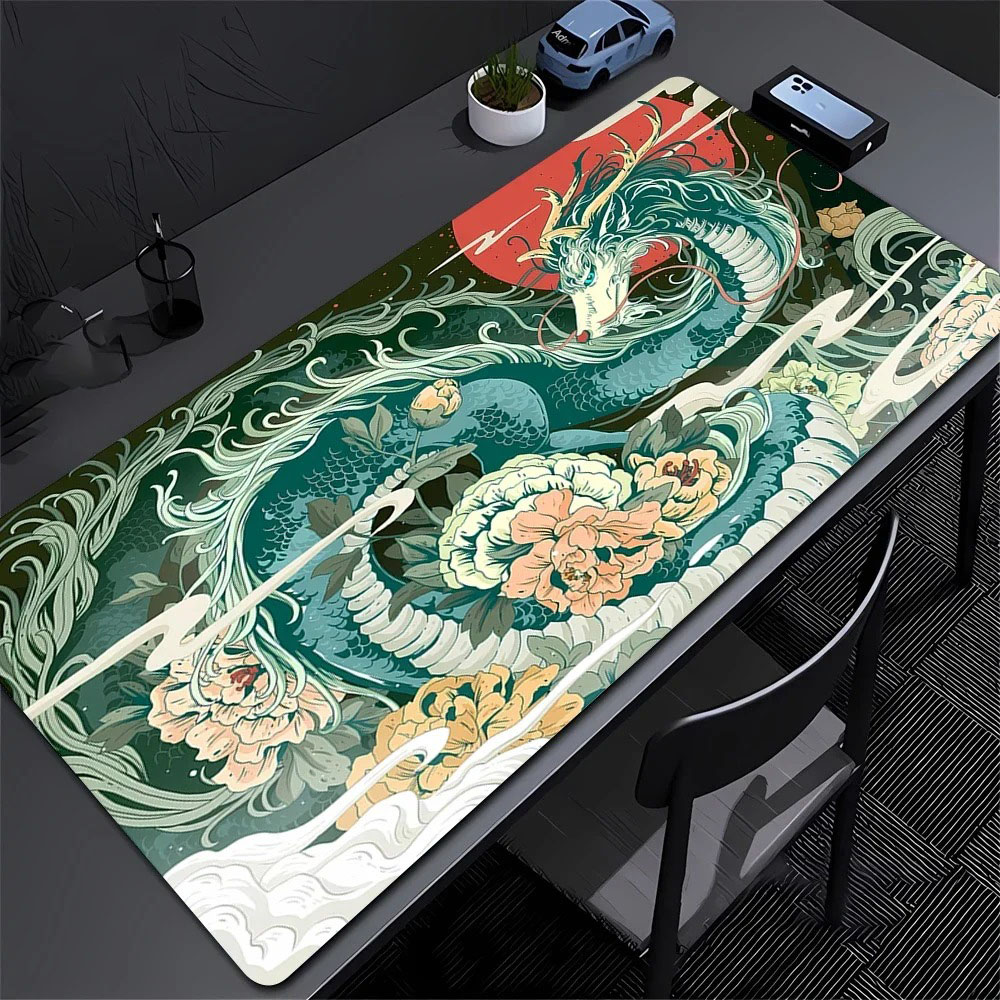 Eastern Dragon Peony Flower De - Desk Setup Art ulasan dan harga