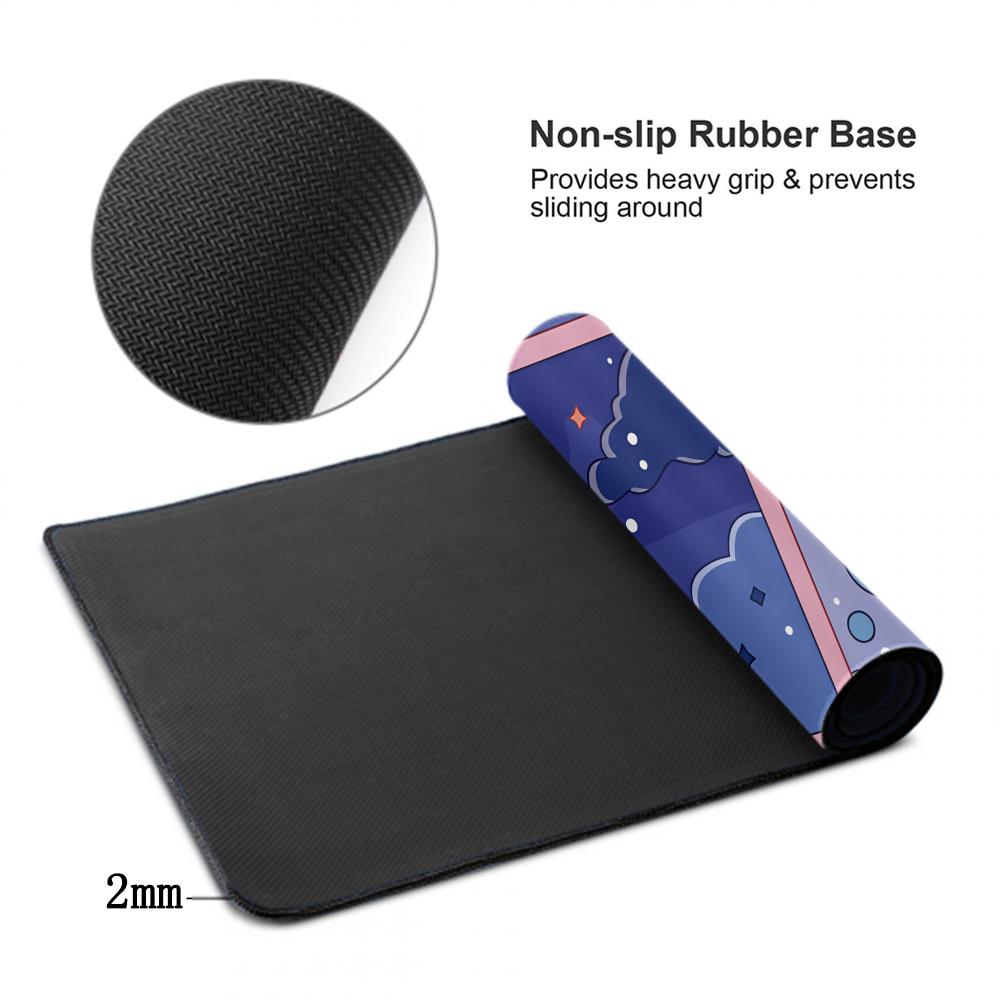 HYBXAXC Moon and Stars Large D - Desk Setup Art ulasan dan harga