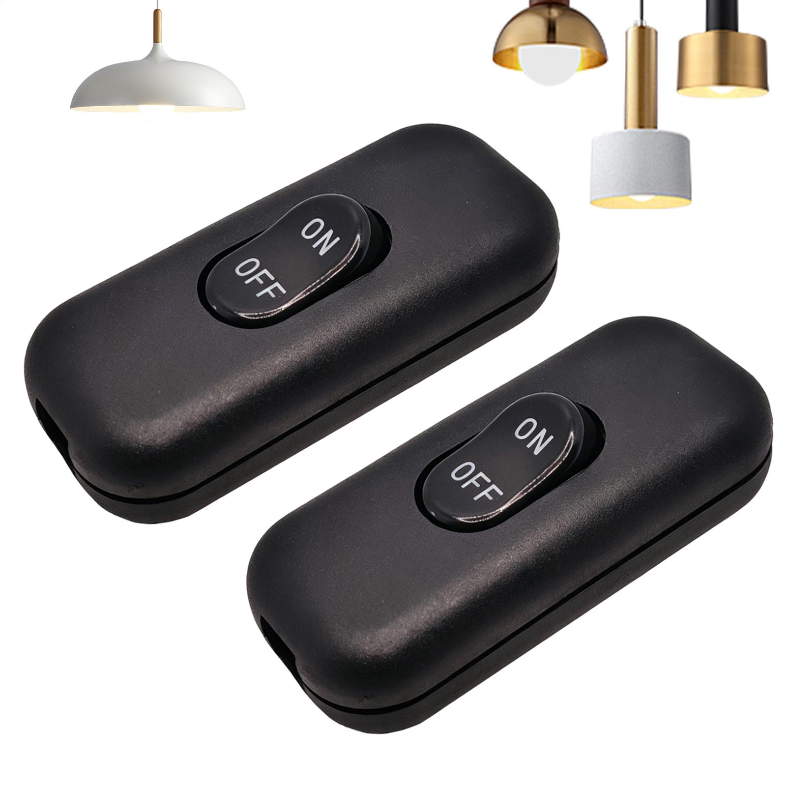 2pcs 6A 250V Inline Cord Switc - Desk Setup On Bed ulasan dan harga