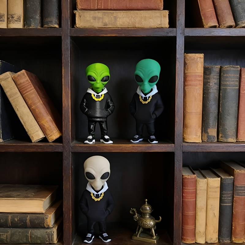 1 Piece Green Alien Figure wit - Desk Setup Design ulasan dan harga